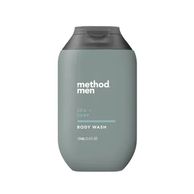 Method Sea and Surf Mens Body Wash - Trial Size - 3.4 fl oz