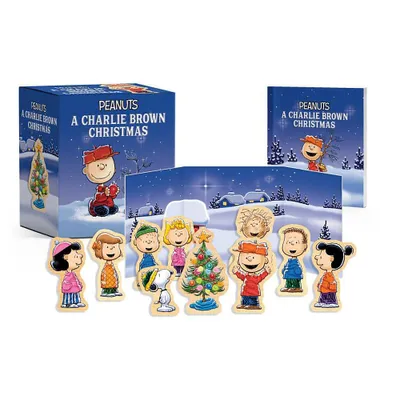 Peanuts: A Charlie Brown Christmas Wooden Collectible Set - (Rp Minis) by Charles M Schulz (Paperback)