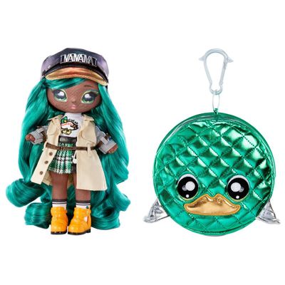 Na! Na! Na! Surprise Glam Series 2 Mallory Duckington 2-in-1 7.5 Fashion Doll and Purse