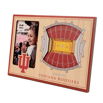 4 x 6 NCAA Indiana Hoosiers 3D StadiumViews Picture Frame