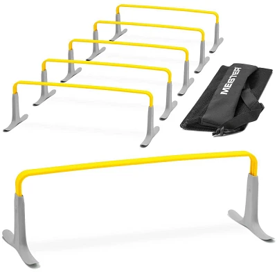 Meister ZoomFlex 6 Agility Hurdle with Carry Bag - Yellow 6pk