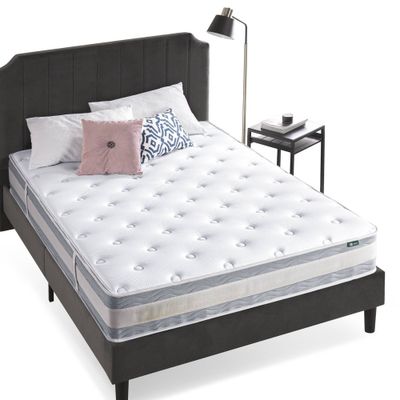 Zinus New 10 Hybrid Mattress - : Firm, & Foam, Coils