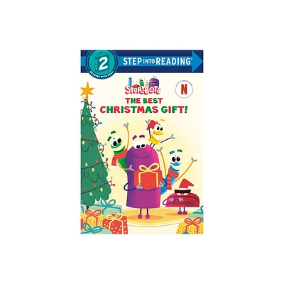 The Best Christmas Gift! (Storybots) - (Step Into Reading) by Scott Emmons (Paperback)