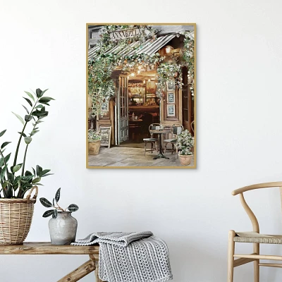 Masterpiece Art Gallery 30x40 Parisian Bistro III Wall Art