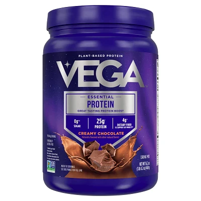 Vega Original Chocolate Vegan Plant Based Protein Powder - 16.2oz