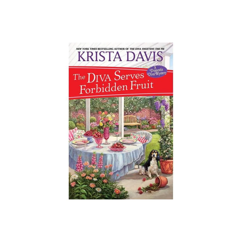 The Diva Serves Forbidden Fruit - (Domestic Diva) by Krista Davis (Paperback)