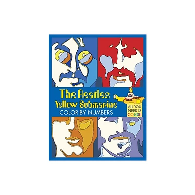 The Beatles Yellow Submarine Color by Numbers - by Insight Editions (Paperback)