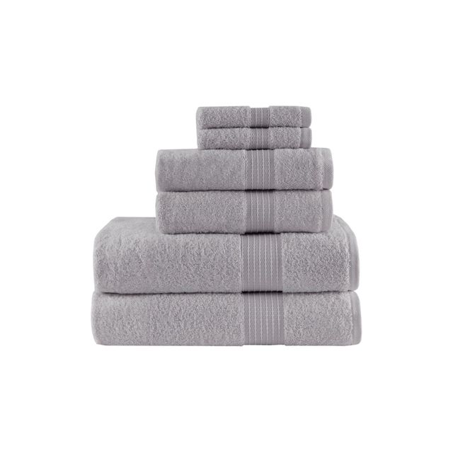 6pc Organic Cotton Bath Towel Set