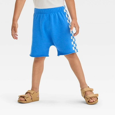 Grayson Mini Toddler Boys French Terry Drop Crotch Pull-On Shorts