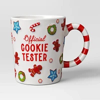 16oz Christmas Stoneware Official Cookie Tester Mug - Wondershop