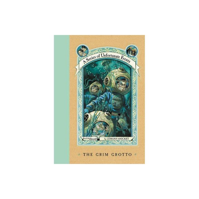 The Grim Grotto - (A Unfortunate Events) by Lemony Snicket (Hardcover)