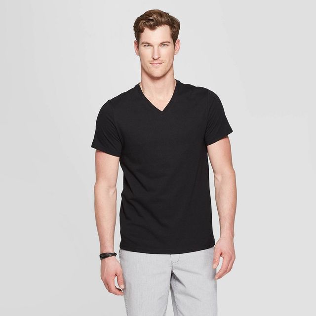 Men Every Wear Short Sleeve V-Neck T-Shirt