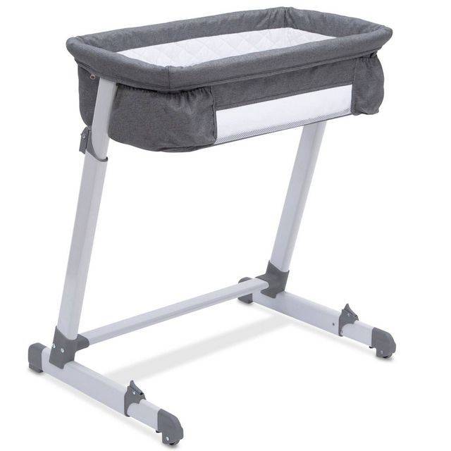 Simmons Kids By The Bed City Sleeper Bassinet - Gray Tweed