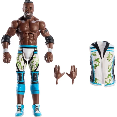 WWE Elite Kofi Kingston Action Figure Series 6 Collectible Superstar with Accessories