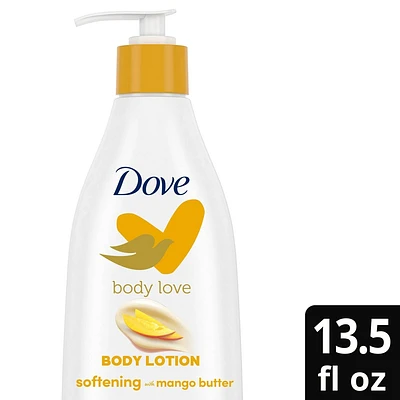 Dove Beauty Body Love Mango Cream Oil Glowing Care Body Lotion Mango & Almond - 13.5 fl oz