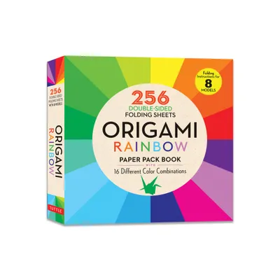 Origami Rainbow Paper Pack Book - by Tuttle Studio (Paperback)