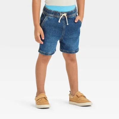 Toddler Boys Pull-On Denim Above Knee Shorts