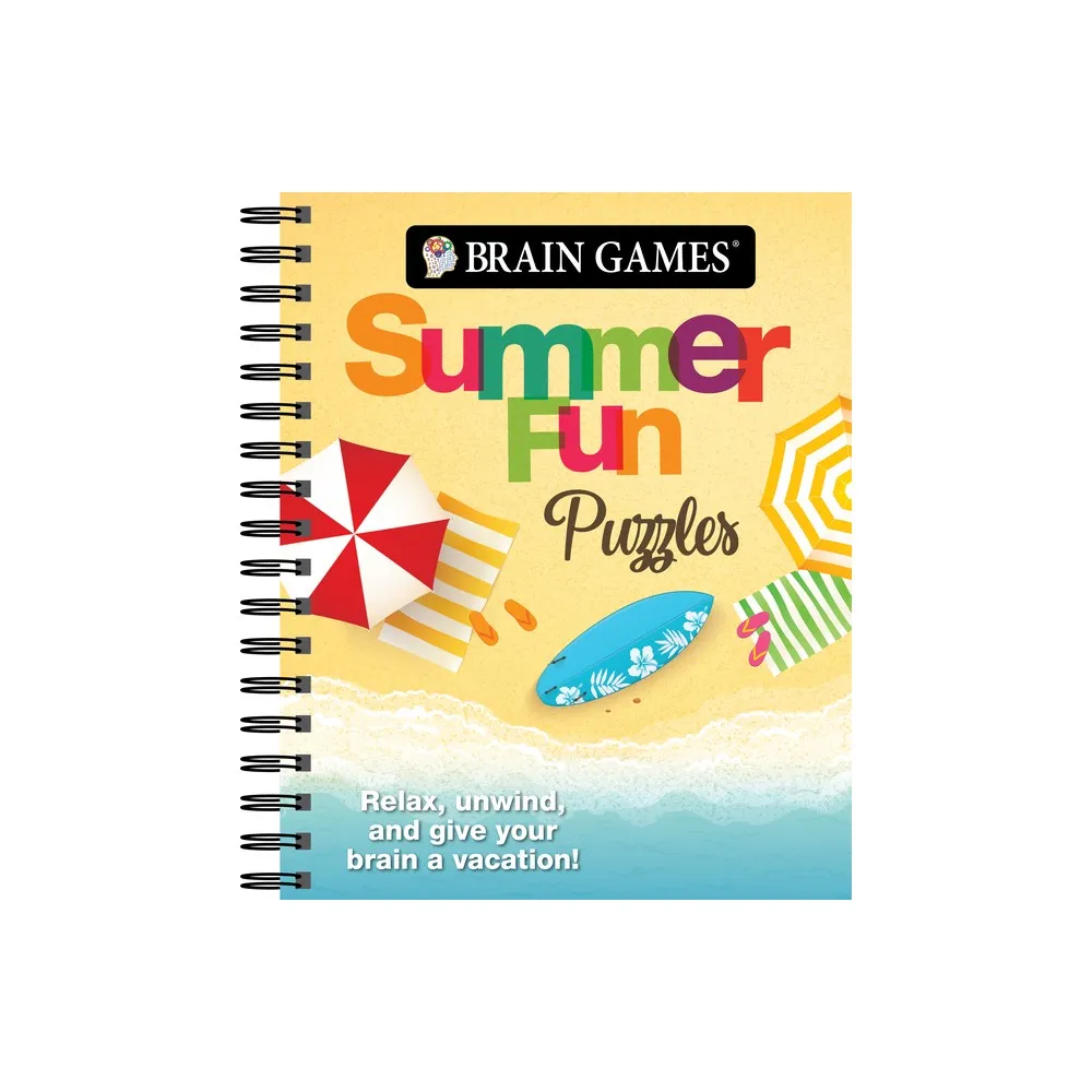 TARGET Brain Games - Summer Fun Puzzles - by Publications International Ltd  & Brain Games (Spiral Bound) | The Market Place