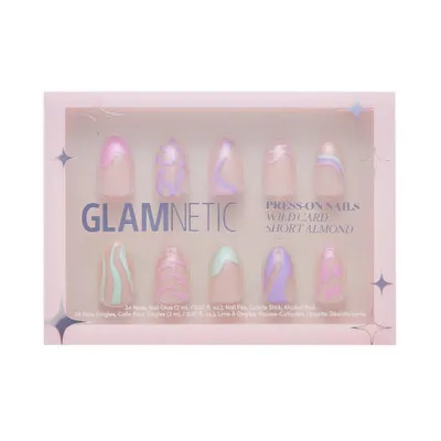 Glamnetic Press-On Womens Manicure Fake Nails - Wild Card - 30ct - Ulta Beauty