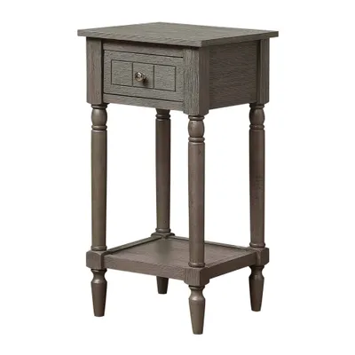 Breighton Home Provencal Countryside Mia Petite Accent Table: French Country Style, End Table for Living Room