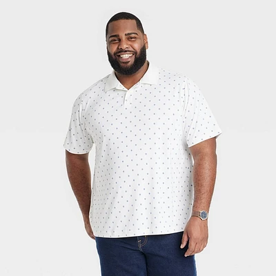 Men Big & Tall Performance Polo Shirt