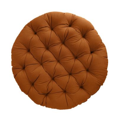 44 x 44 x 4 Outdoor Round Papasan Chair Cushion Cinnamon - Sorra Home