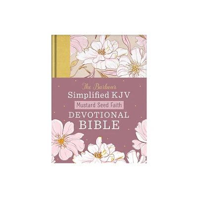 Mustard Seed Faith Devotional Bible--Barbour Skjv [Mustard Yellow Bouquets] - by Christopher D Hudson (Hardcover)