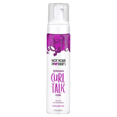 Not Your Mothers Curl Talk Refreshing Curl Foam - 8 fl oz