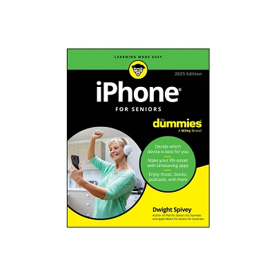 IPhone for Seniors for Dummies, 2025 Edition - 14th Edition by Dwight Spivey (Paperback)