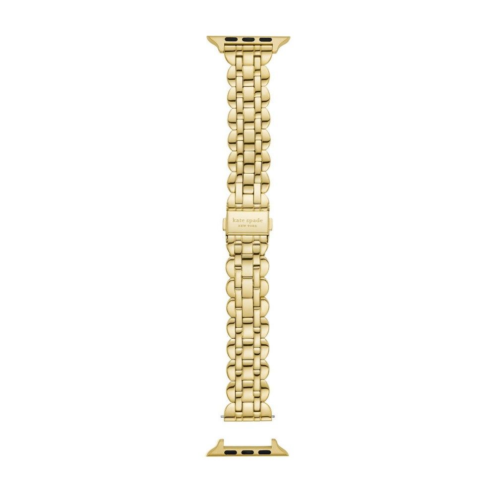 Kate Spade New York Apple Watch Gold Tone Scallop Stainless Steel  38/40/41mm Bracelet Band | Connecticut Post Mall
