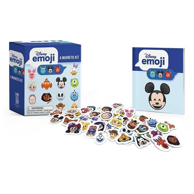 Disney Emoji: A Magnetic Kit - (Rp Minis) (Paperback)