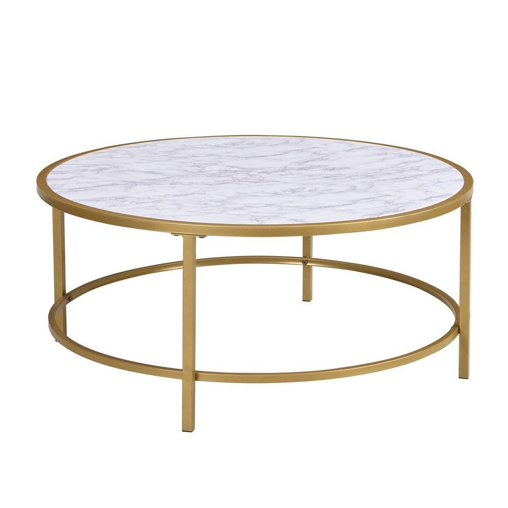 target marble top coffee table