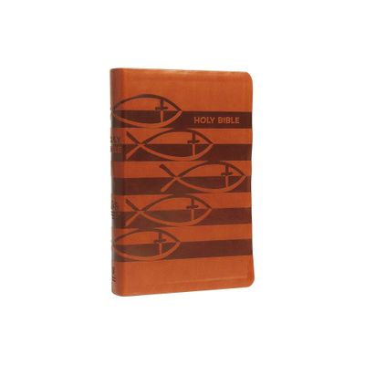 Icb, Holy Bible, Leathersoft, Brown - Large Print by Thomas Nelson (Leather Bound)