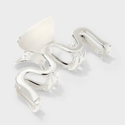 Metal Wavy Claw Hair Clip