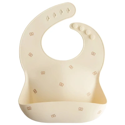 Mushie Silicone Baby Bib