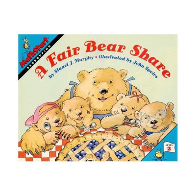 A Fair Bear Share - (Mathstart 2) by Stuart J Murphy (Paperback)