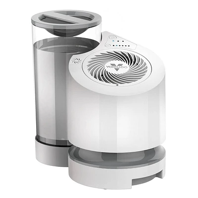 Vornado EV100 Humidifier: Quiet Operation, Adjustable Settings, 100-300 sq. ft. Coverage, Wick Filter, 24-Hour Run Time