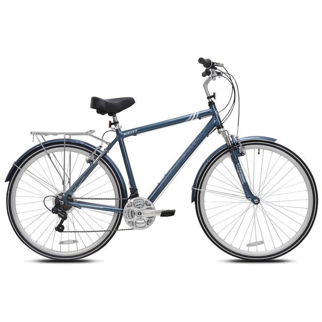 Kent Mens Ridgeway 700c/28 Hybrid Bike - Blue