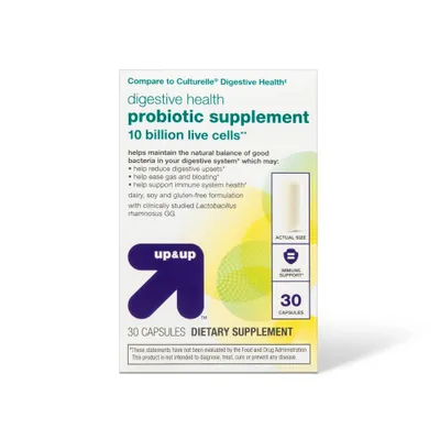 Probiotic Digestive Health Supplement - 30ct - up & up