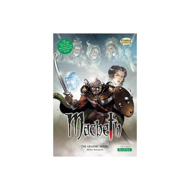 Macbeth the Graphic Novel: Quick Text - (Classical Comics) by William Shakespeare (Paperback)