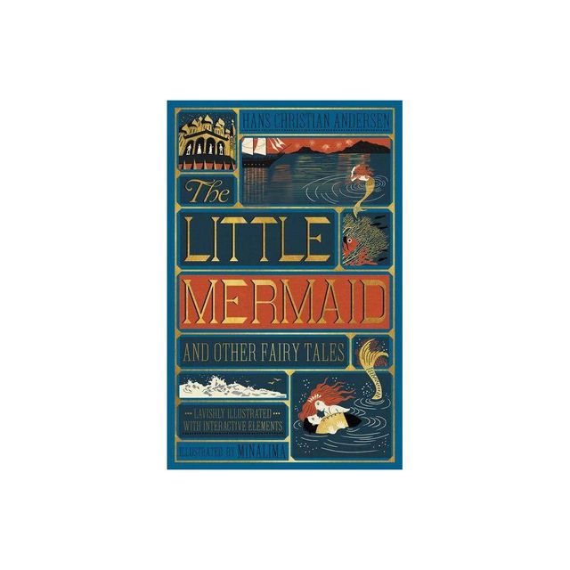 The Little Mermaid and Other Fairy Tales (Minalima Edition) - by Hans Christian Andersen (Hardcover)