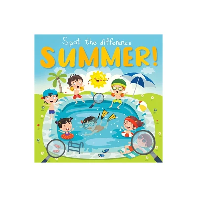 Spot the Difference - Summer Time! - Large Print by Webber Books (Paperback)