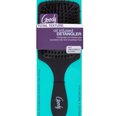 Goody Total Texture Oil Infused Detangler Hair Brush - Black