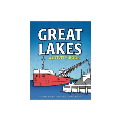 Great Lakes Activity Book - (Color and Learn) by Paula Ellis (Paperback)