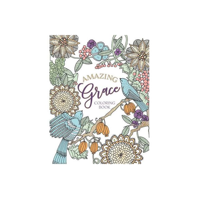 Amazing Grace Coloring Book - (Majestic Expressions) by Majestic Expressions (Paperback)