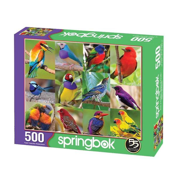 Springbok Spring and Summer: Birds of Paradise Jigsaw Puzzle - 500pc