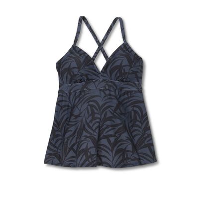 V-Neck Tie Back Maternity Tankini Top