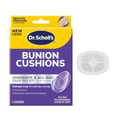 Dr. Scholls with Hydrogel Technology Bunion Cushion - 5ct