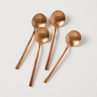 Stainless Steel Tasting Spoons Copper Finish (Set of 4) - Hearth & Hand with Magnolia