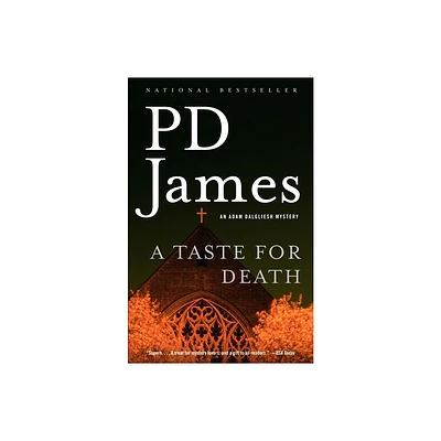 A Taste for Death - (Adam Dalgliesh) by P D James (Paperback)